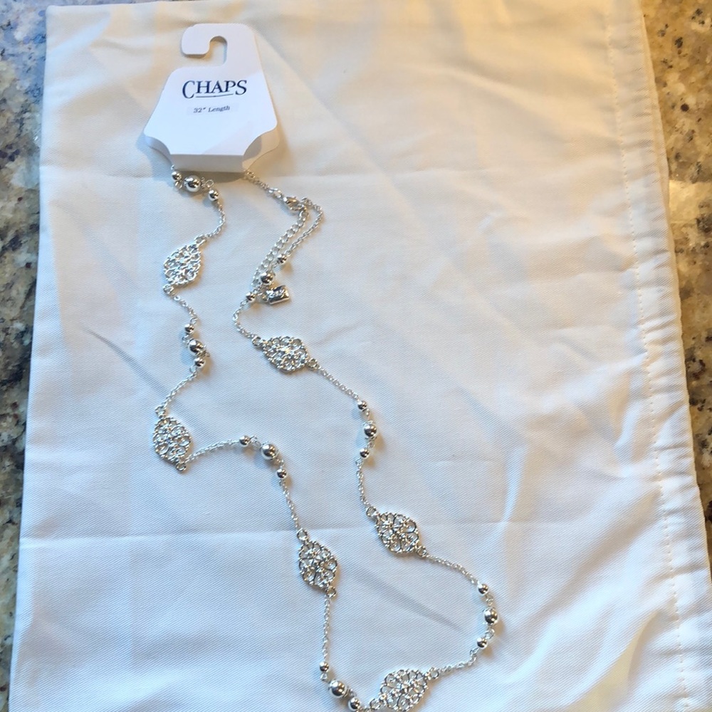 Silver necklace